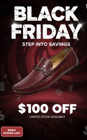 NERO-Croco Leather Look With Chain Loafer