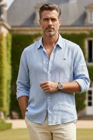 Linen Dress Shirt