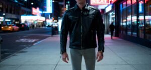 Whiskey Neat Leather Motorcycle Jacket